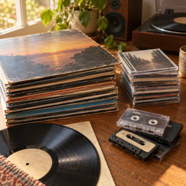 Ieškau vinilinių plokštelių, CD ir kasečių
