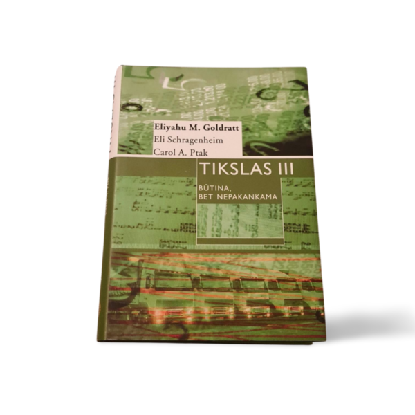 Tikslas III būtina, bet nepakankama Eliyahu M. Goldratt, Eli